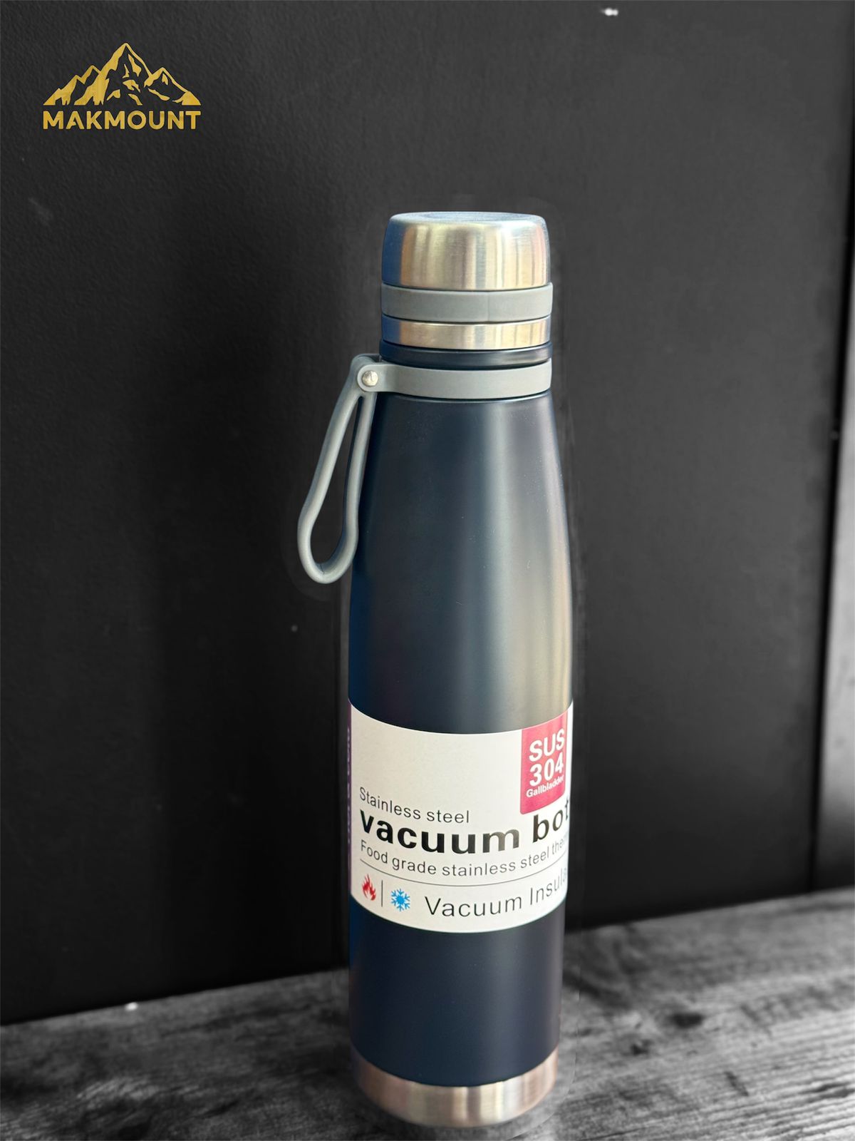 Hot/Cold Water Bottle – Double Wall Stainless Steel Thermal Flask (850ml)