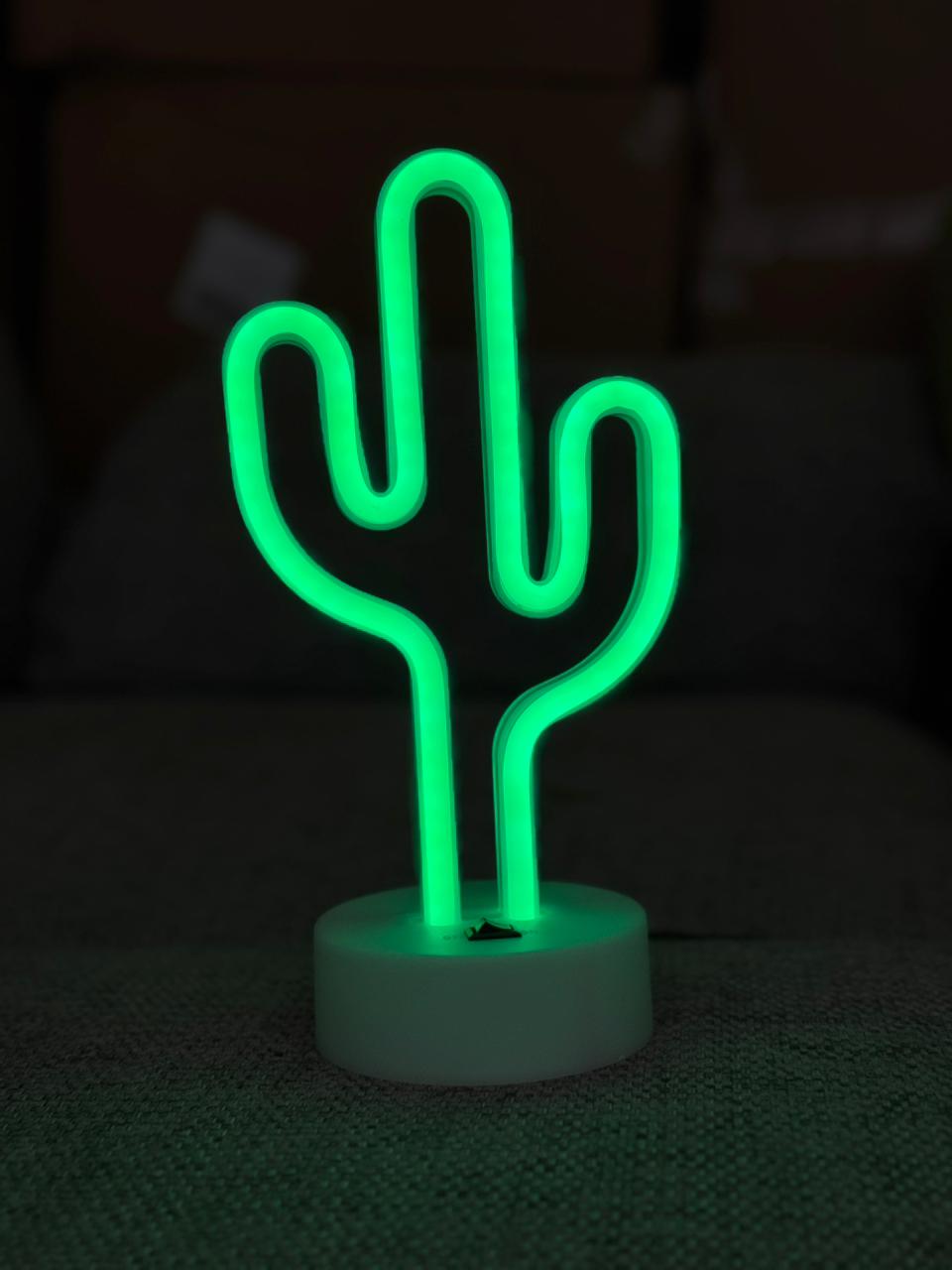 LED Neon Night Light Lamp Bedroom Decoration Home Decor USB Battery Powered