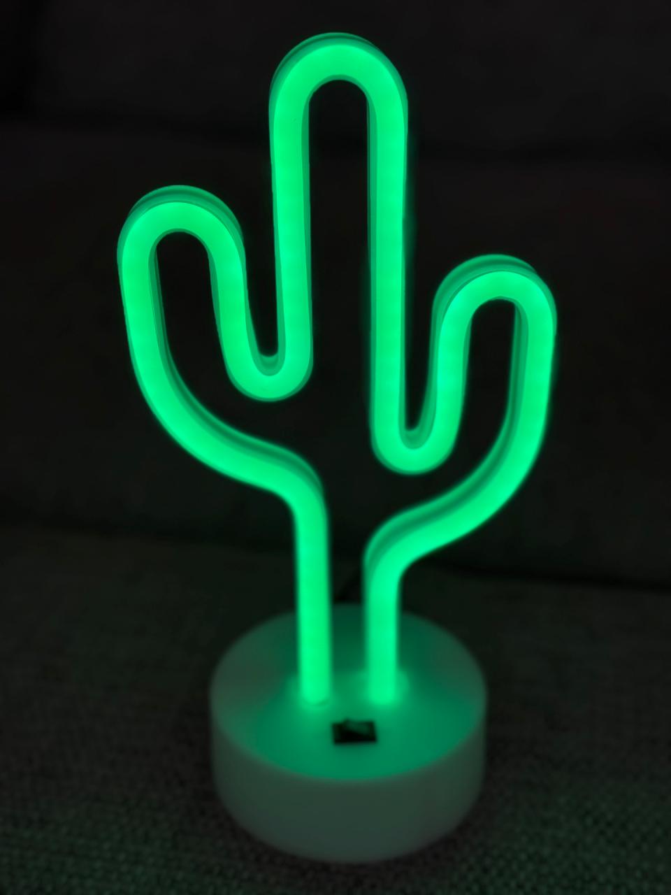 LED Neon Night Light Lamp Bedroom Decoration Home Decor USB Battery Powered