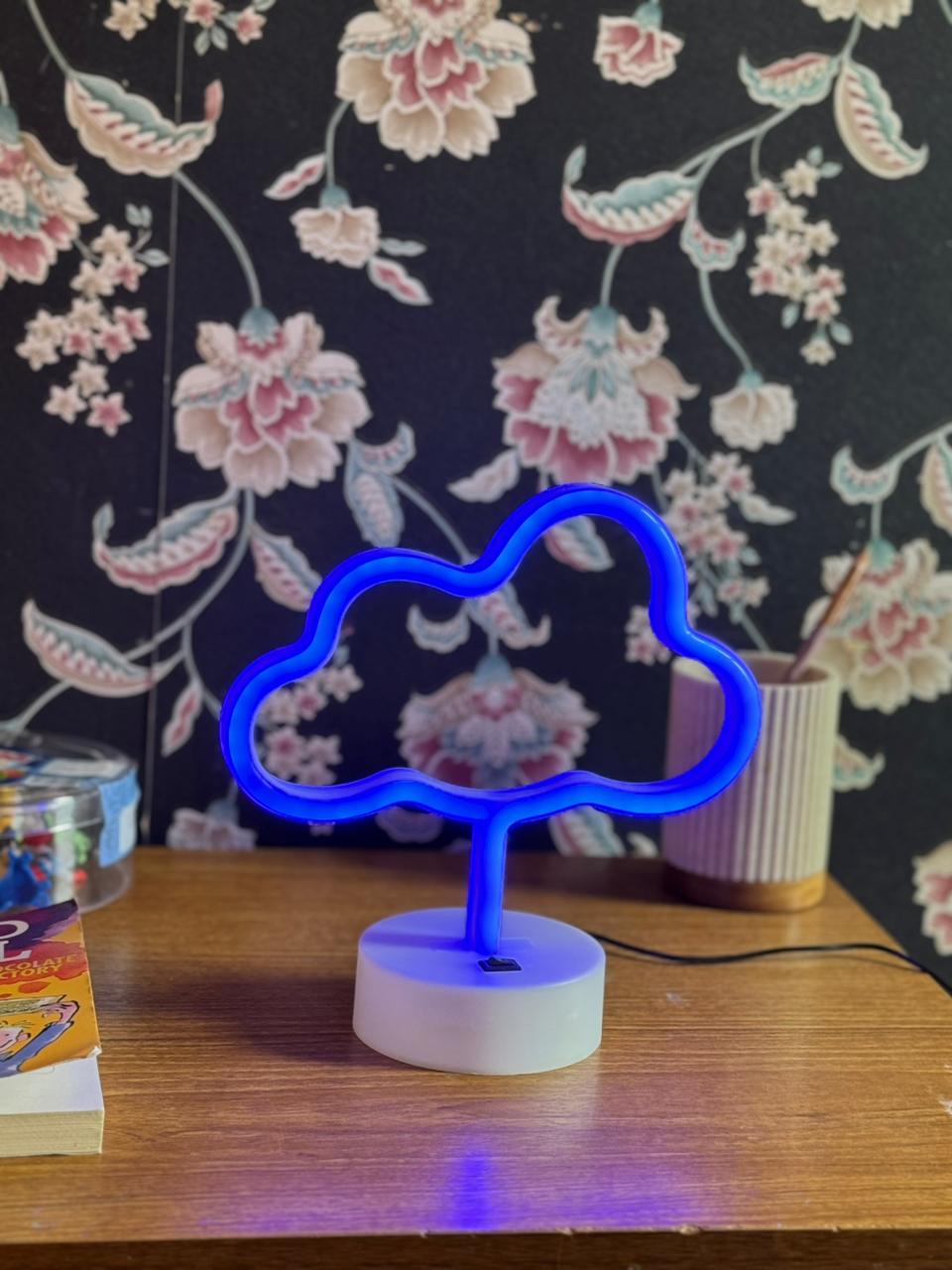 LED Neon Night Light Lamp Bedroom Decoration Home Decor USB Battery Powered