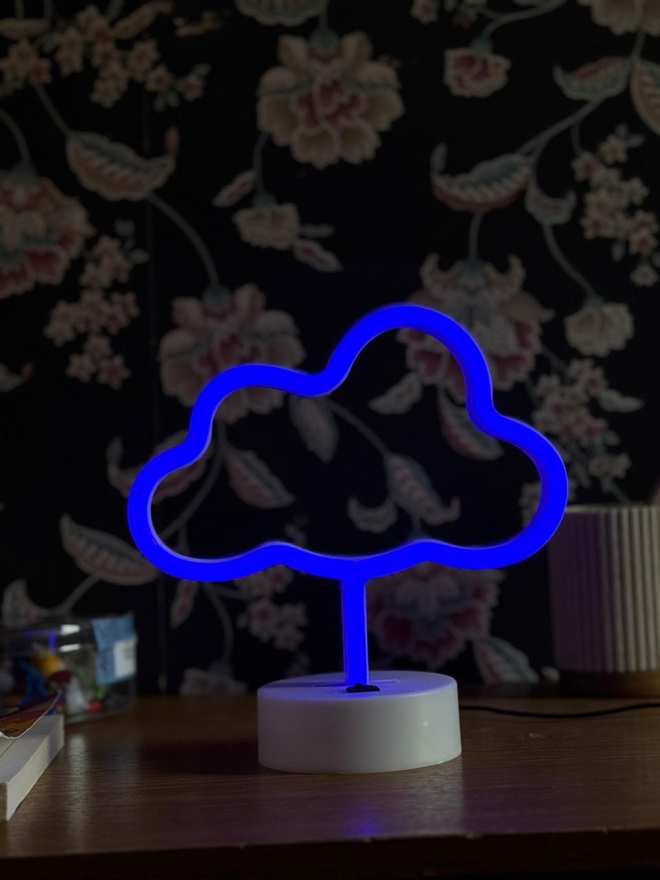 LED Neon Night Light Lamp Bedroom Decoration Home Decor USB Battery Powered