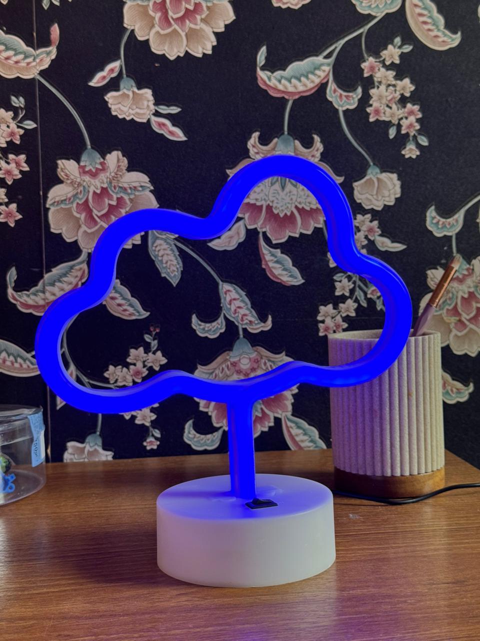 LED Neon Night Light Lamp Bedroom Decoration Home Decor USB Battery Powered