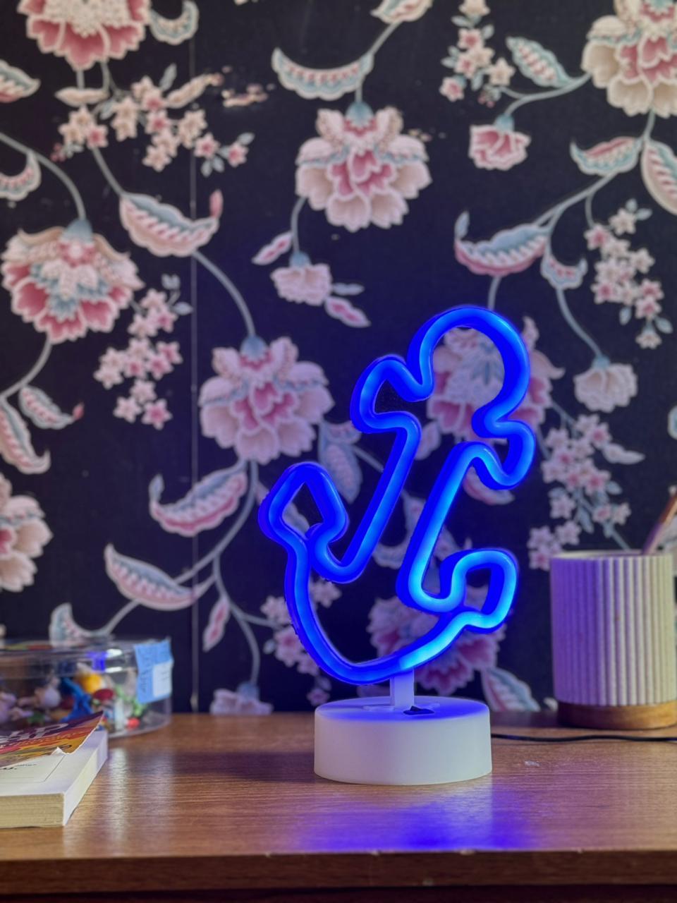 LED Neon Night Light Lamp Bedroom Decoration Home Decor USB Battery Powered