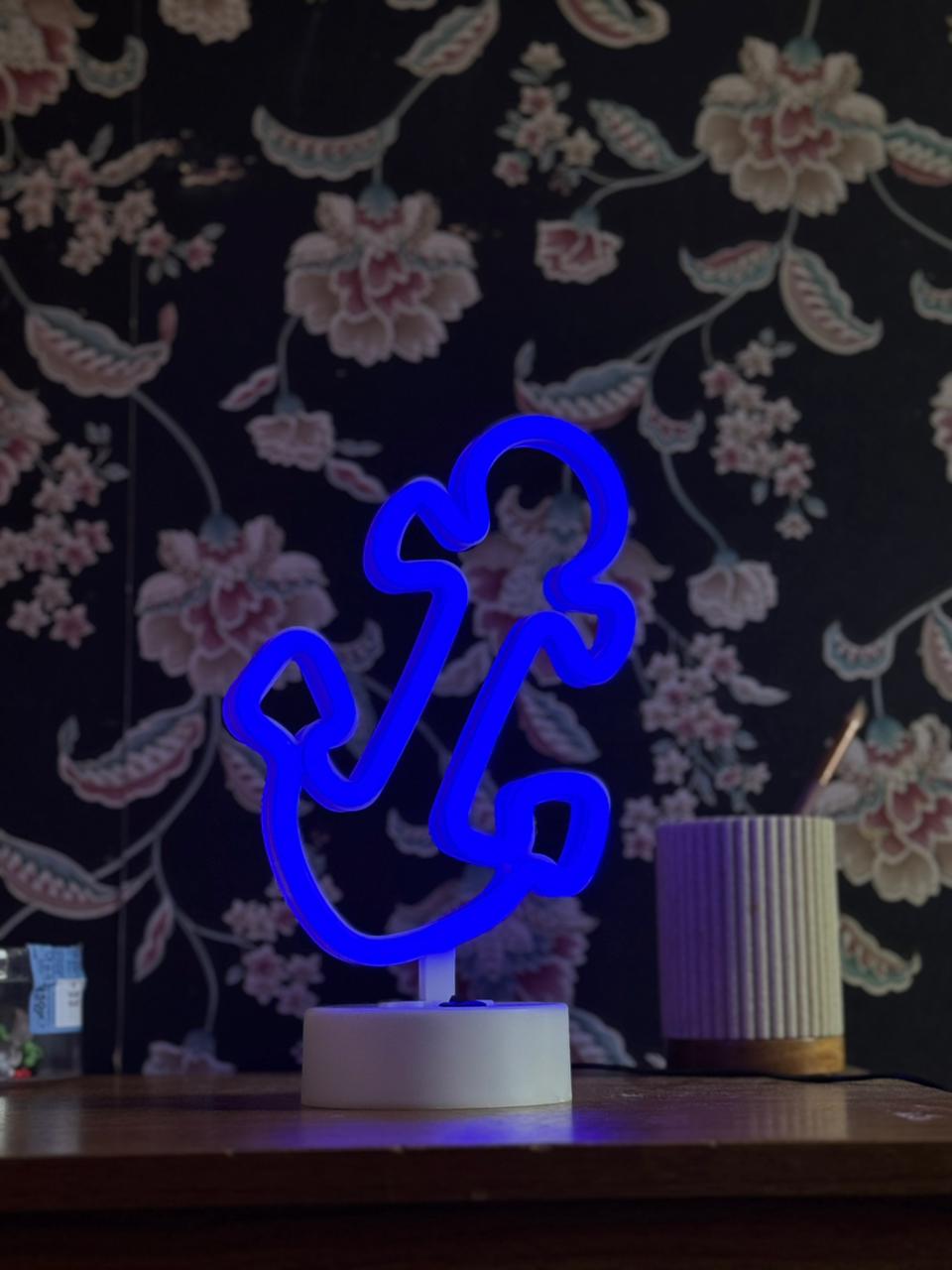 LED Neon Night Light Lamp Bedroom Decoration Home Decor USB Battery Powered