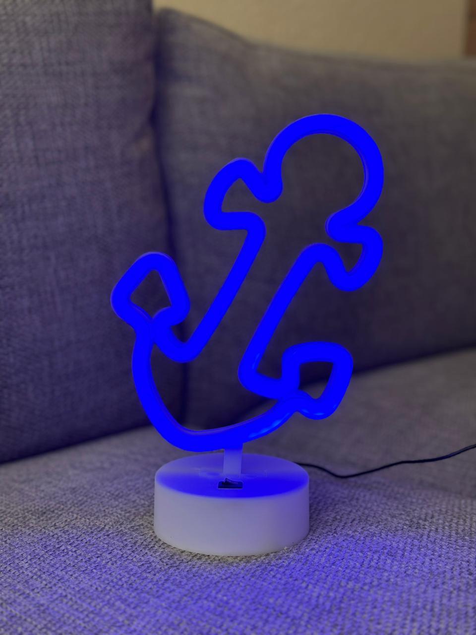 LED Neon Night Light Lamp Bedroom Decoration Home Decor USB Battery Powered