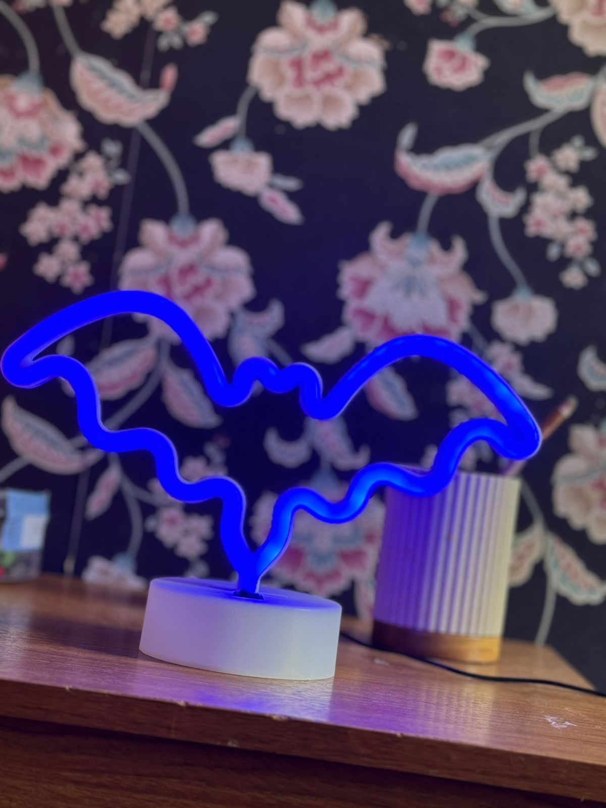 LED Neon Night Light Lamp Bedroom Decoration Home Decor USB Battery Powered