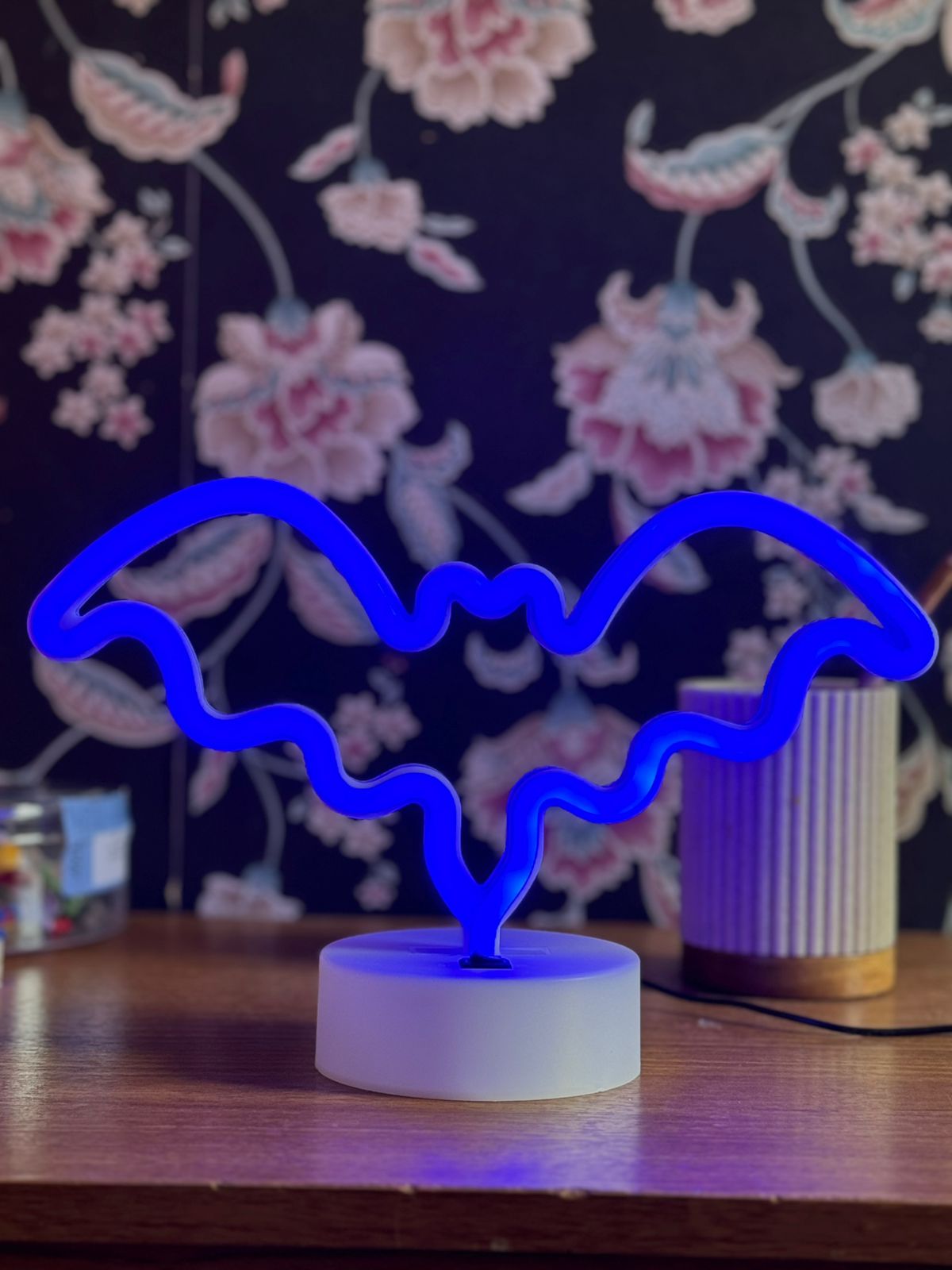 LED Neon Night Light Lamp Bedroom Decoration Home Decor USB Battery Powered