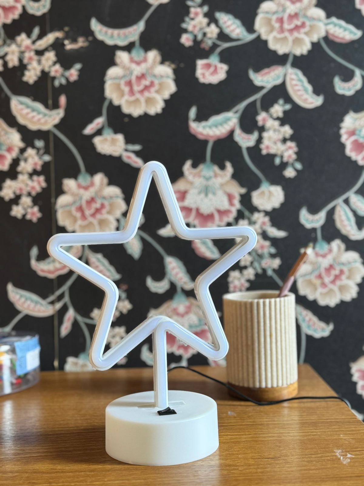 LED Neon Night Light Lamp Bedroom Decoration Home Decor USB Battery Powered