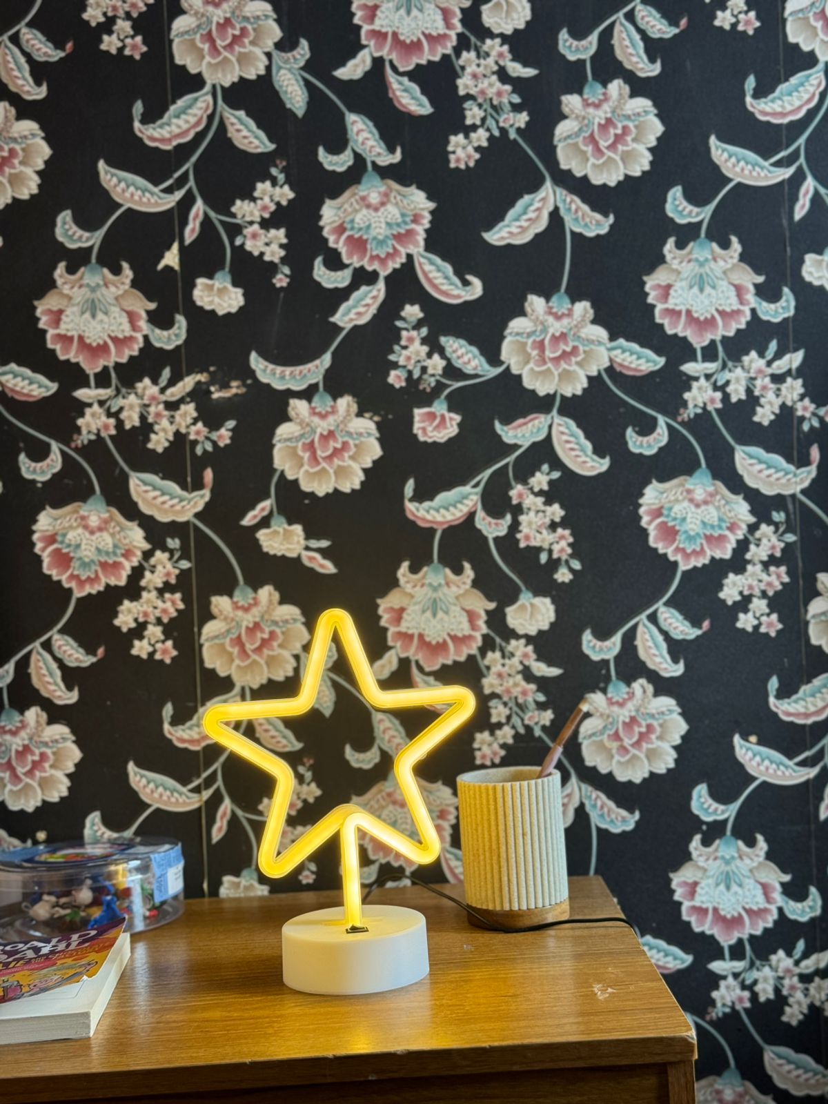 LED Neon Night Light Lamp Bedroom Decoration Home Decor USB Battery Powered