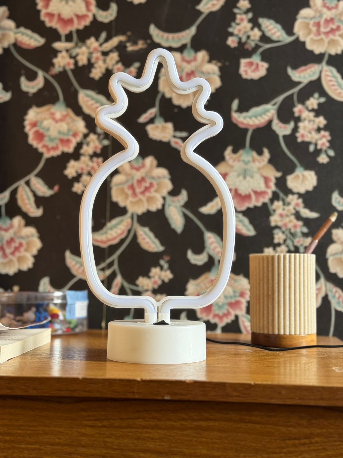 LED Neon Night Light Lamp Bedroom Decoration Home Decor USB Battery Powered