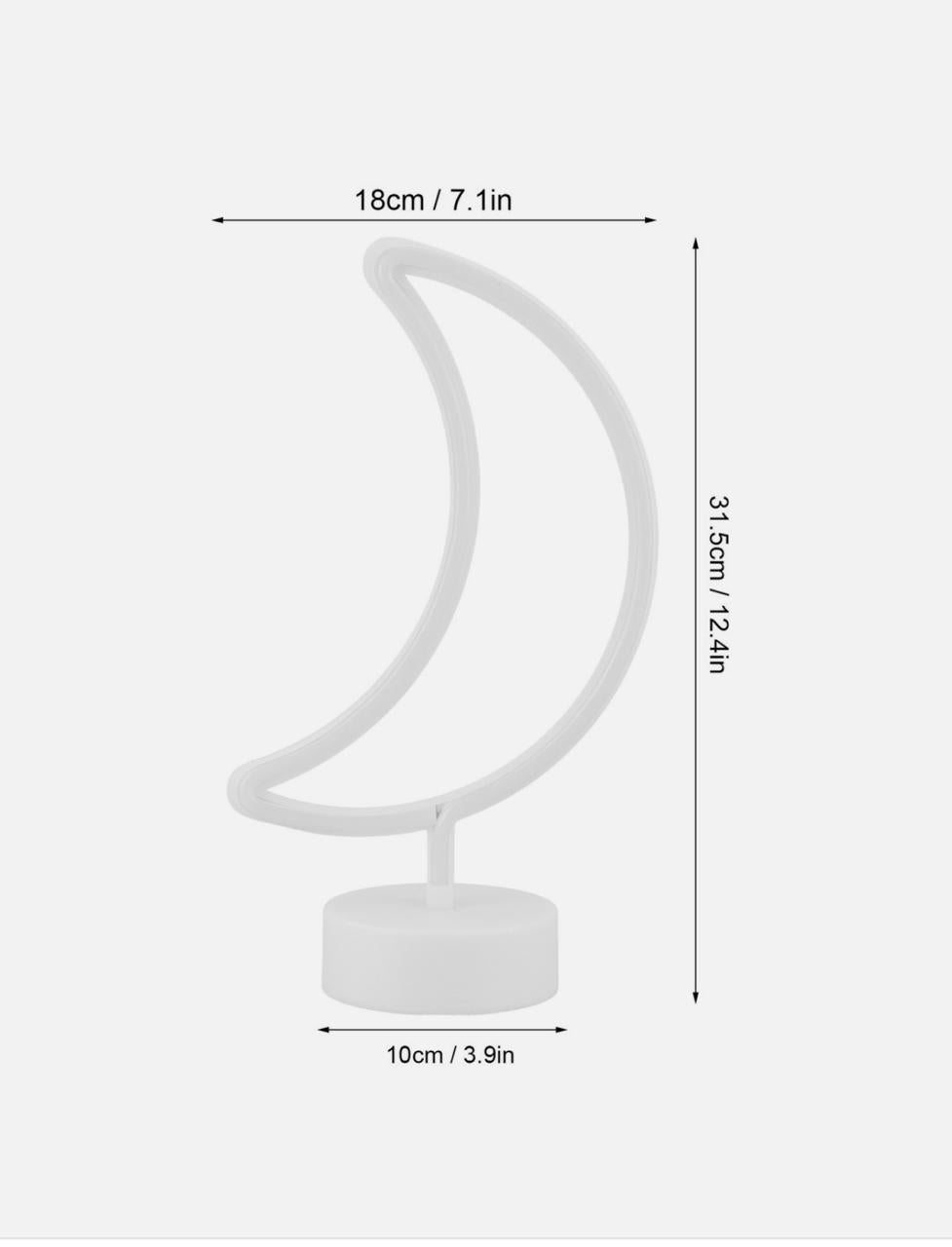 LED Neon Night Light Lamp Bedroom Decoration Home Decor USB Battery Powered